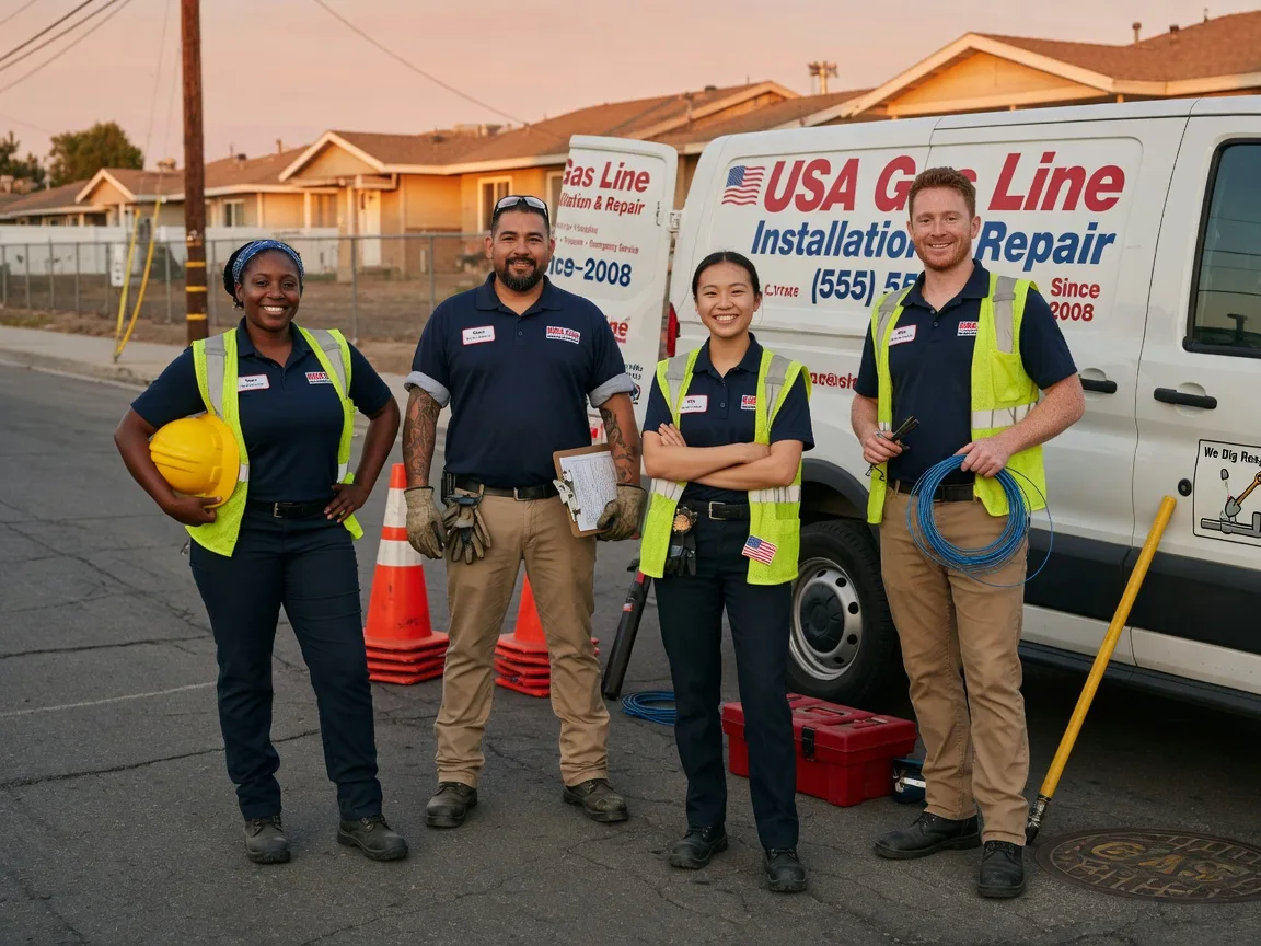 Gas Line Installation company in Monmouth, IA
